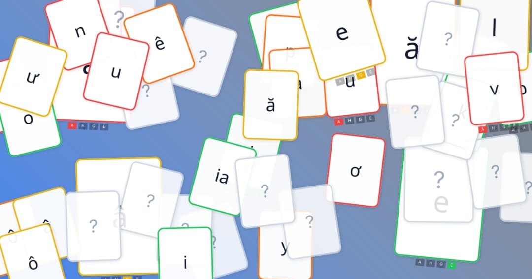 Vietnamese Alphabet SRS